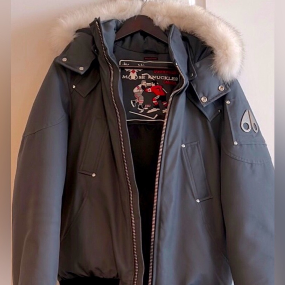 Original moose knuckles jacket.